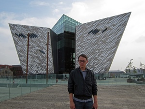 Philip and Titanic Belfast