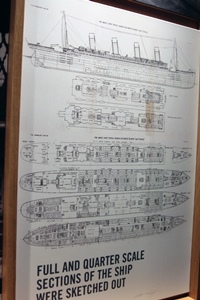 Layout for Olympic and Titanic