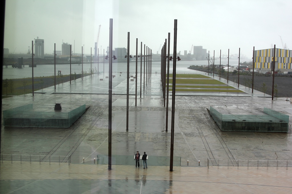 Slipway Area in Rain