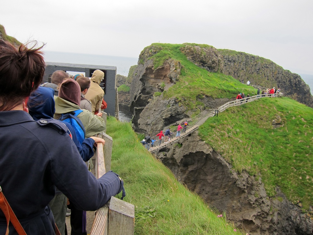 Carrick-a-Rede Rope Bridge and Doorway