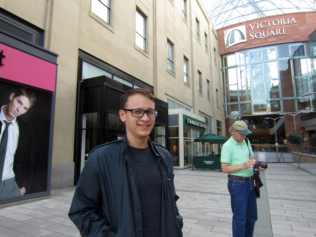 Philip and Bob and Victoria Square Shopping Mall