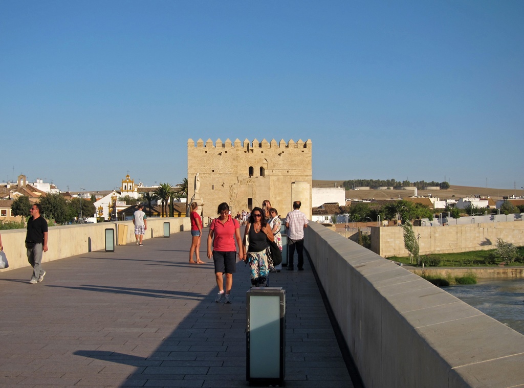 Roman Bridge with Calaharra Tower