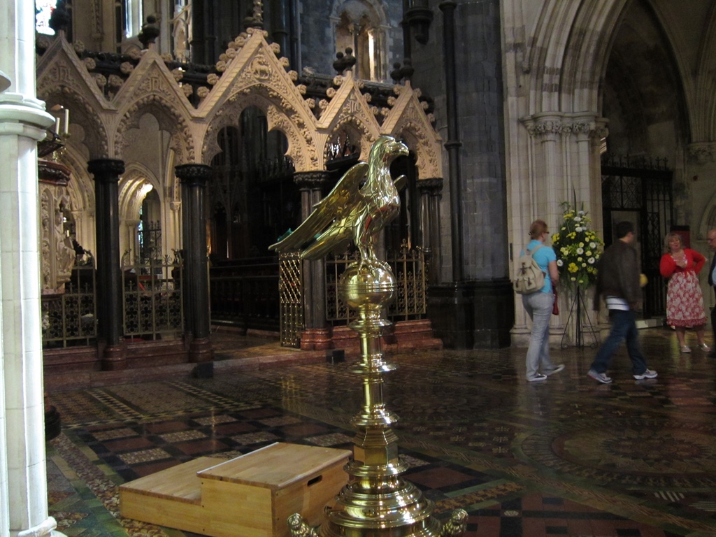 Eagle Lectern and Choir Screen