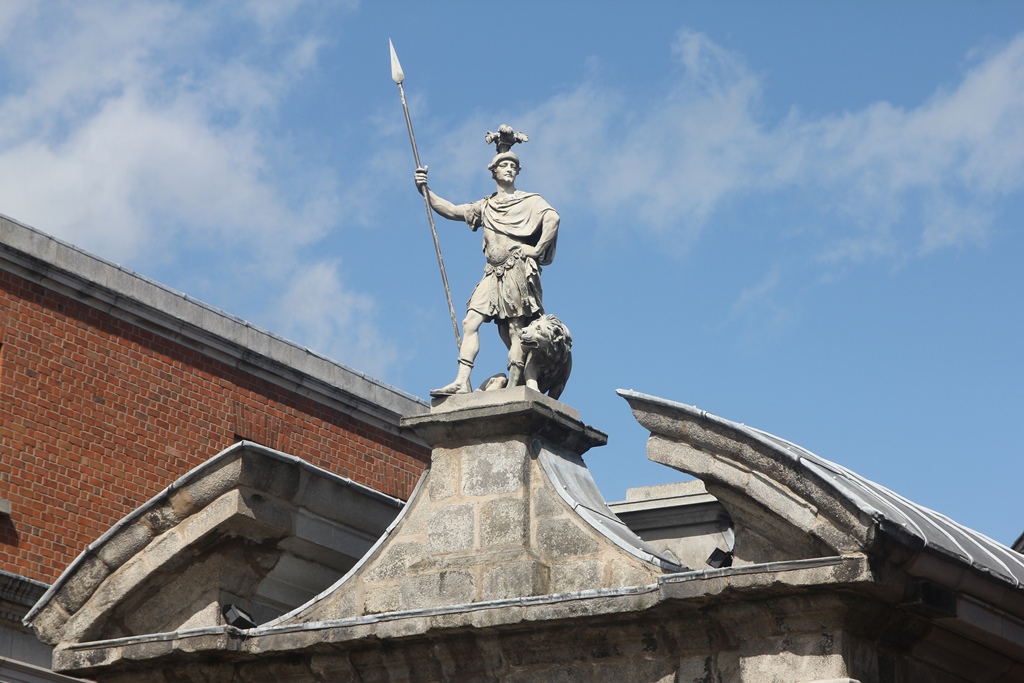 Statue, Gate of Fortitude, John van Nost the Younger (1750)