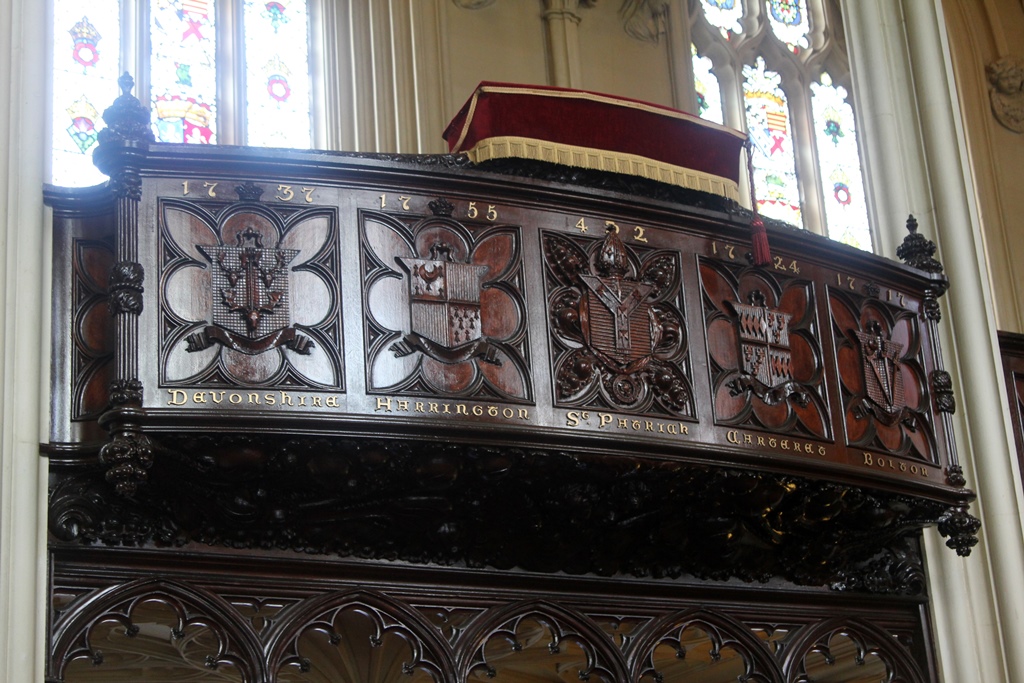 Balcony with Coats of Arms