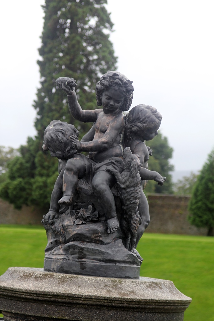 Cherubs and Dog