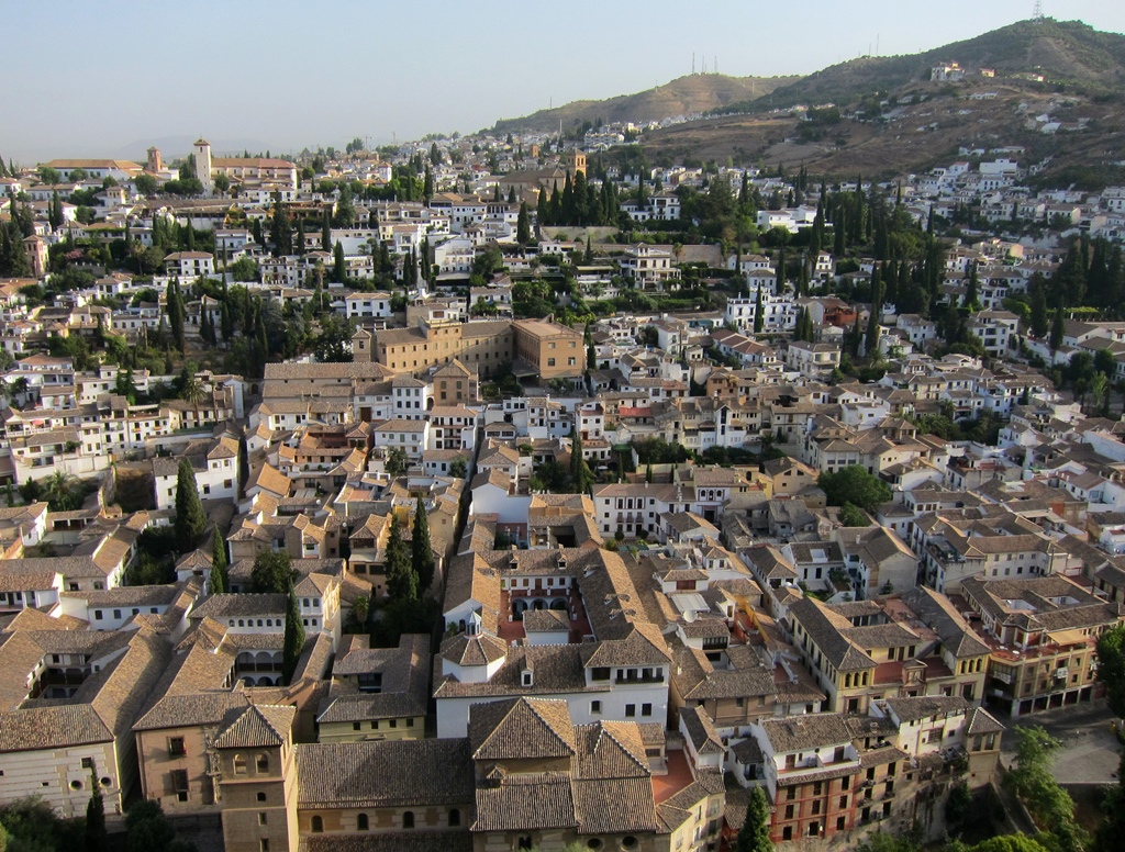 Albaicín Area from Alcazaba