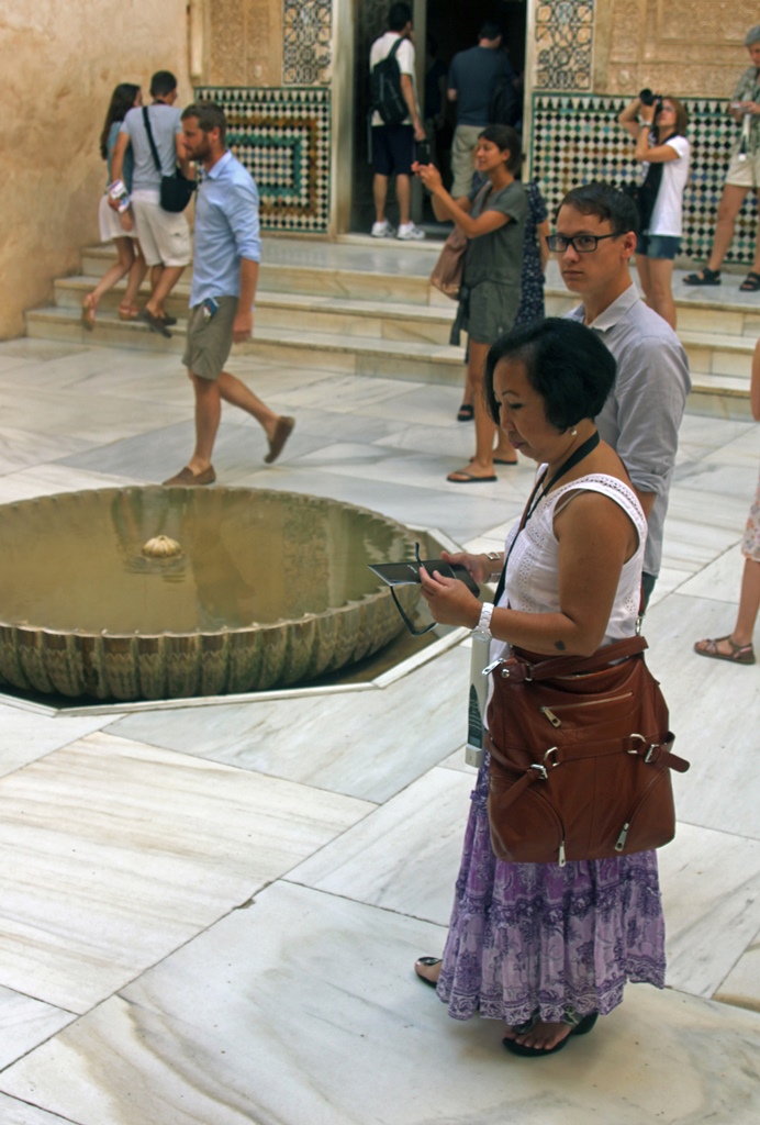 Nella and Philip, Courtyard of the Mexuar