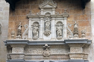 Above Main Door to Royal Chapel