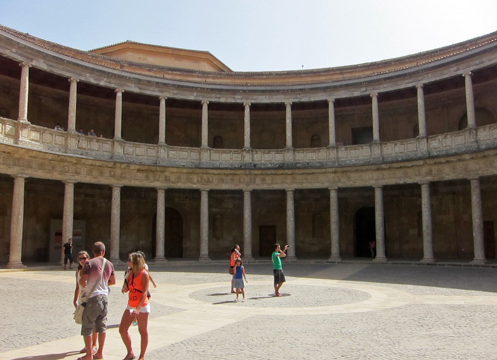 Courtyard, Palace of Charles V