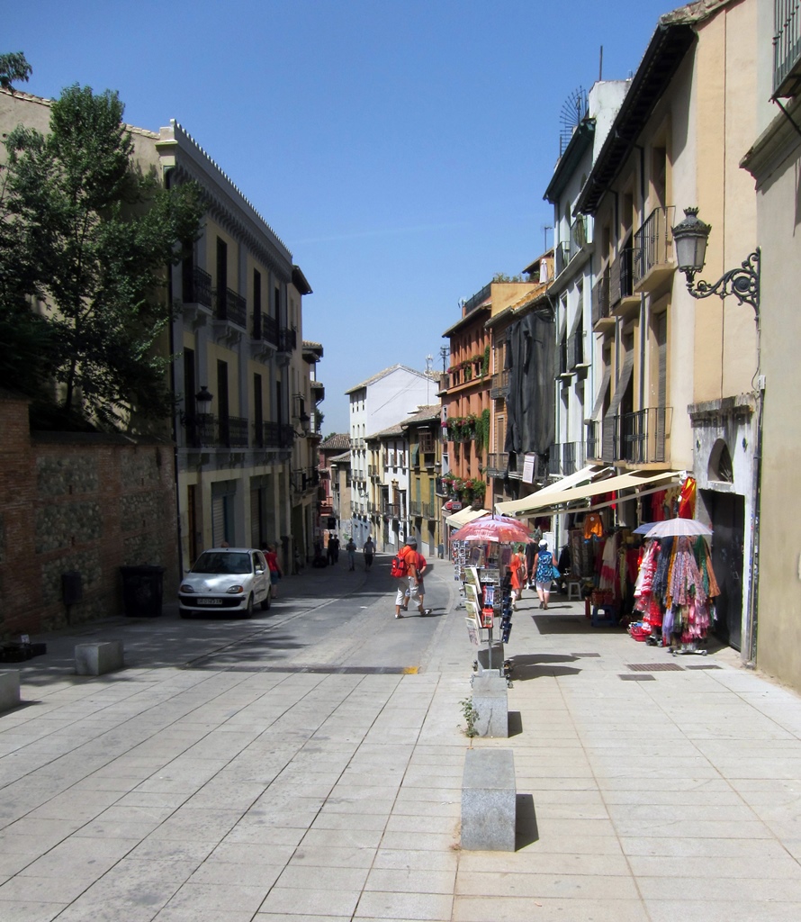 Walking Back Down Cuesta de Gomérez