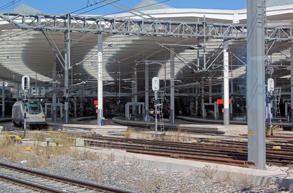 Approaching Atocha Station