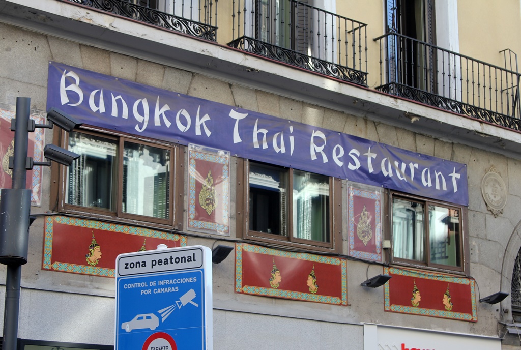 Bangkok Thai Restaurant, Calle del Arenal