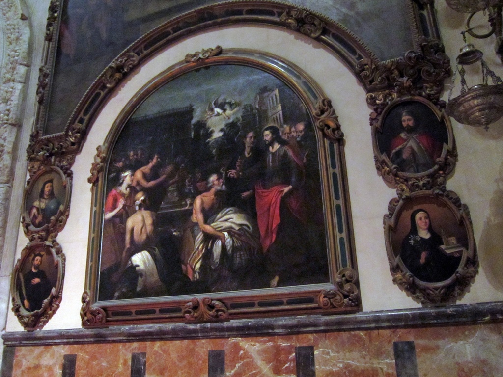 Capilla de la Virgen de la Antigua - Christ Healing the Blind