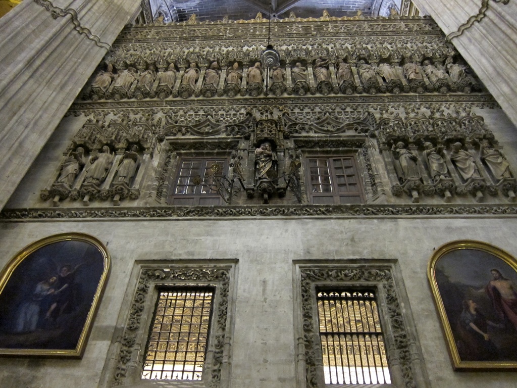 Rear Wall of Main Chapel