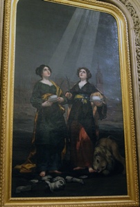 Santa Justa y Santa Rufina, Francisco de Goya (1817)