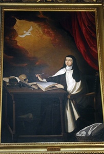 Santa Teresa de Jess, Francisco de Zurbarn (1650)