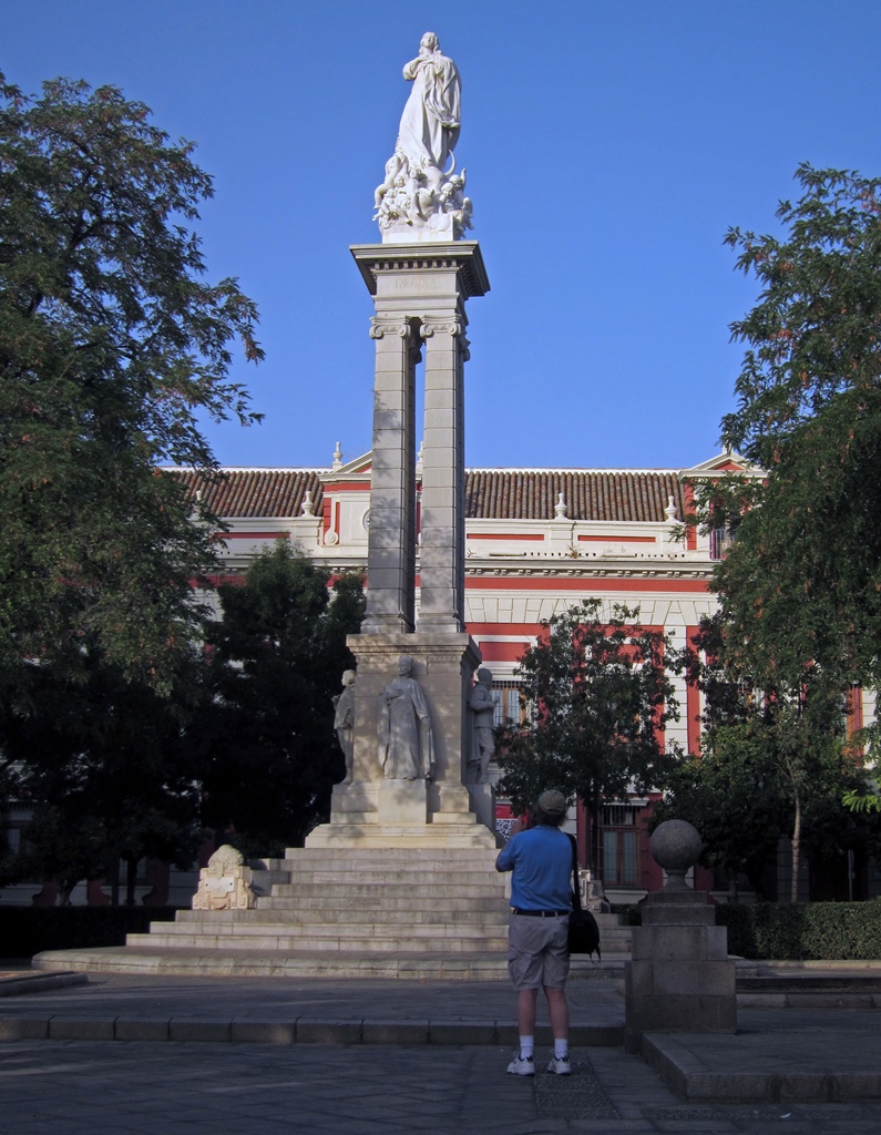 Bob and Monument to the Immaculate Conception (1918)