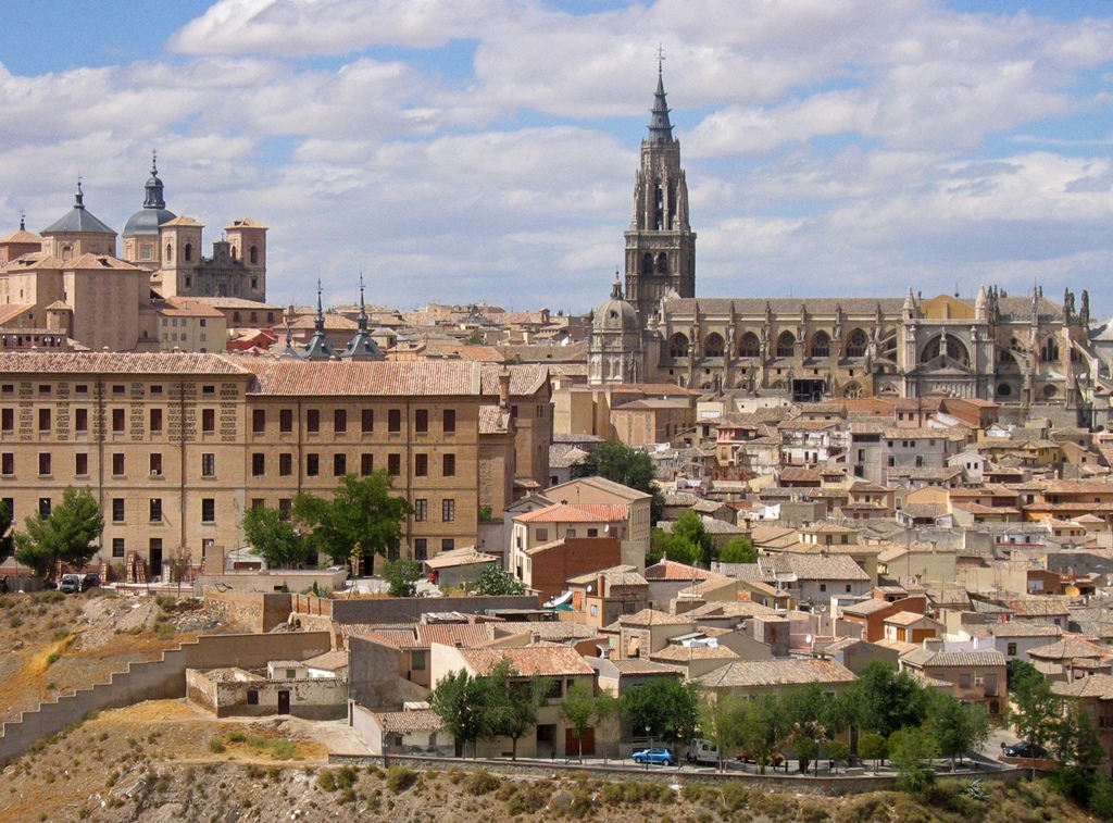 Cathedral (right) and Jesuit Church (left)