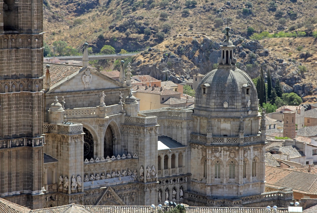 Cathedral Façade and Mozarabic Chapel Dome