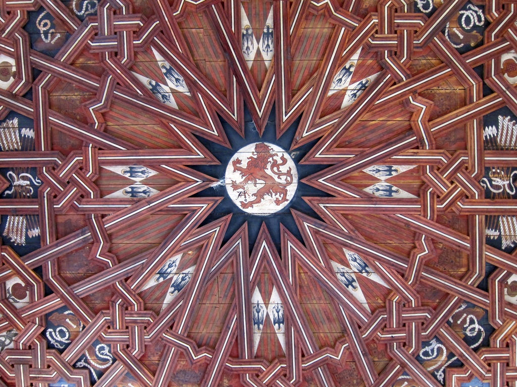 Mudéjar Ceiling, Upper Cloister