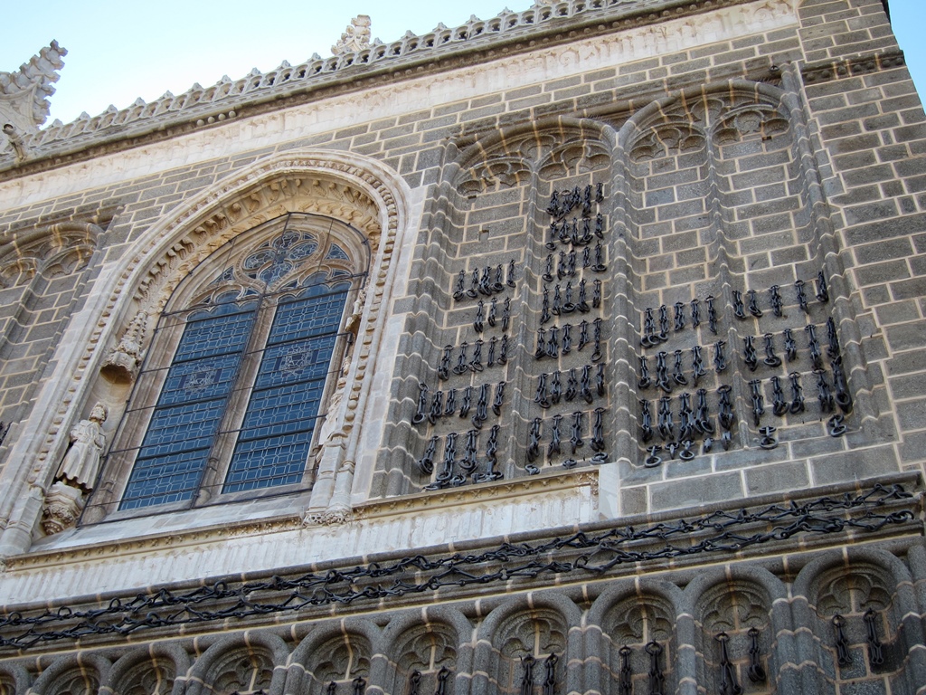 Chains on North Side of Church