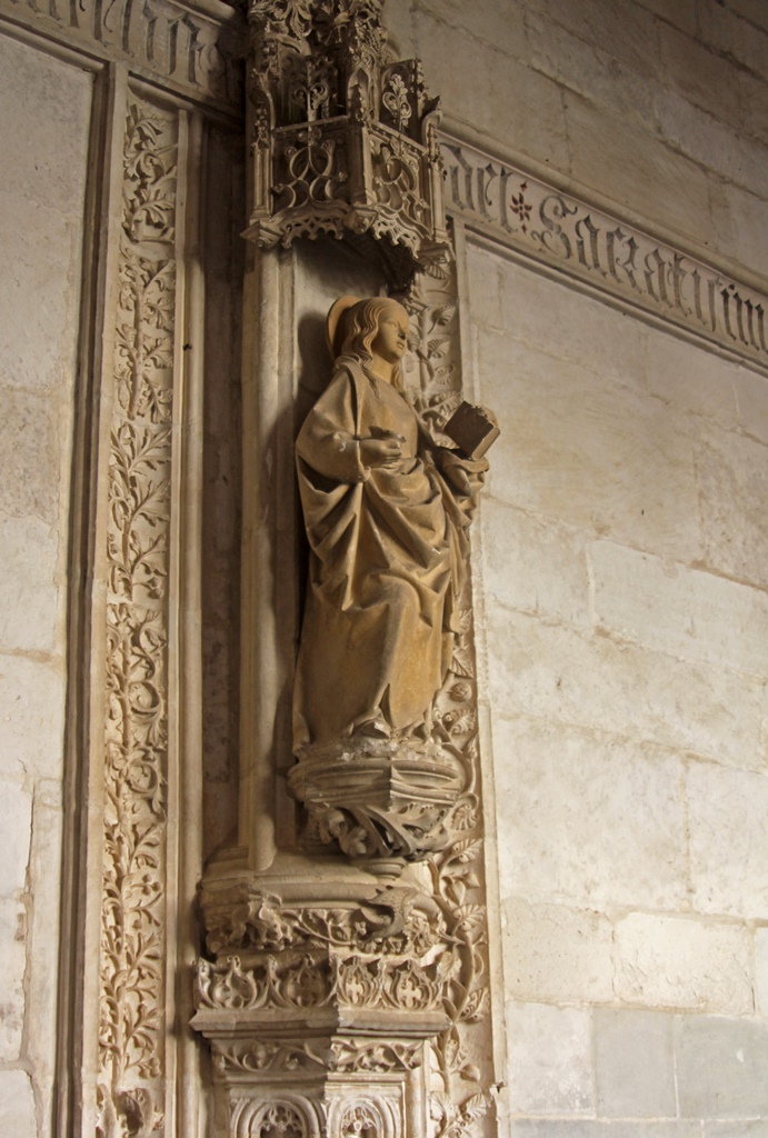 Statue, Lower Cloister