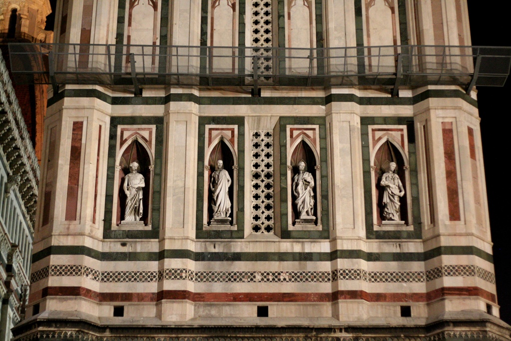 Statues on Campanile