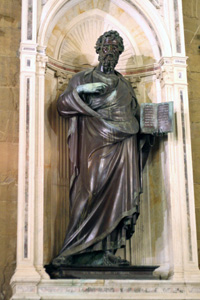 St. Matthew, Lorenzo Ghiberti