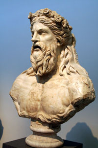 Bust of River God