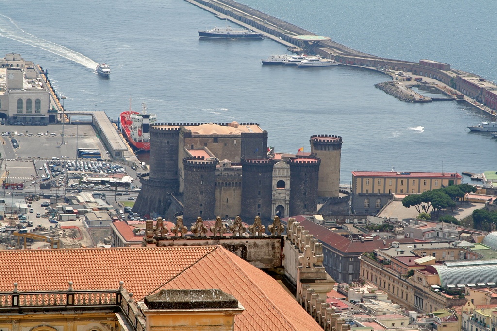 Castel Nuovo from Castel Sant'Elmo