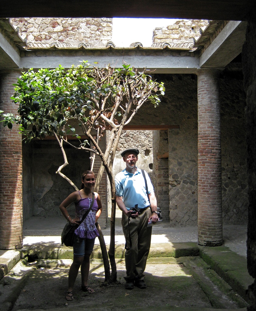 Connie and Bob with Tree