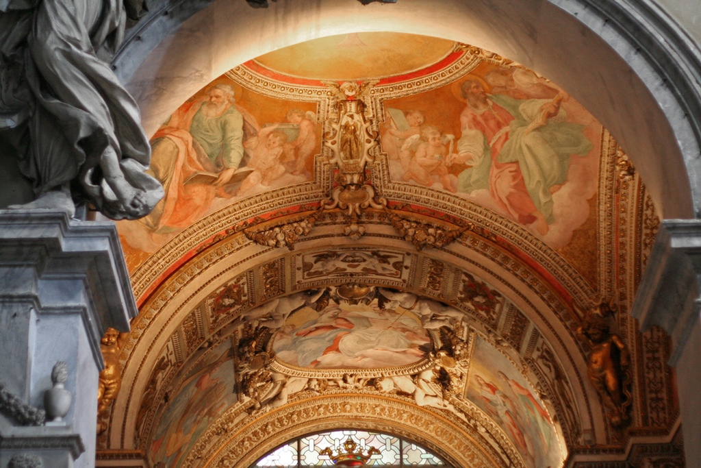 Ceiling, Cerasi Chapel