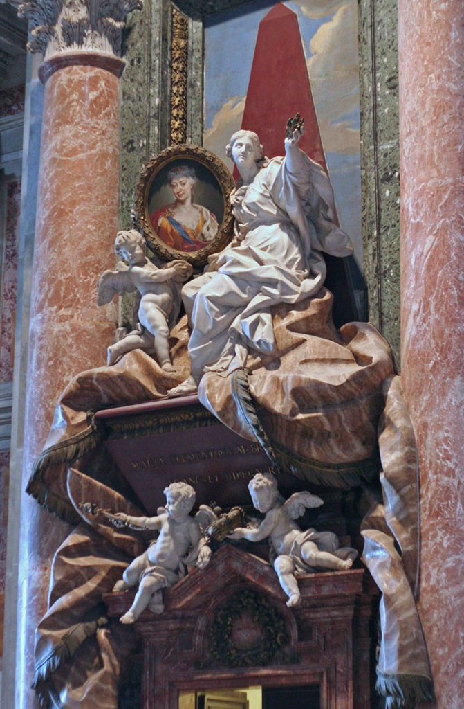 Monument to Maria Clementina Sobieski (1742)