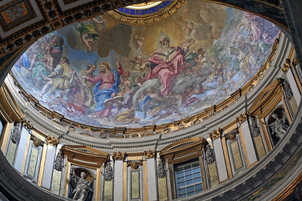 Ceiling Above Chapel