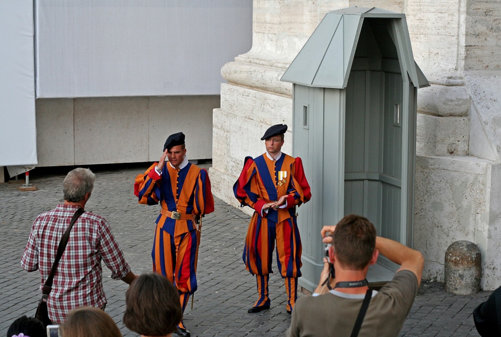 Swiss Guard Officers