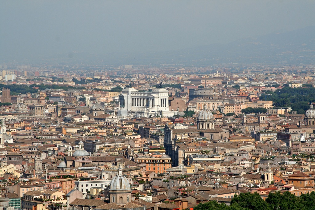 Victor Emmanuel Monument, Colosseum & Churches