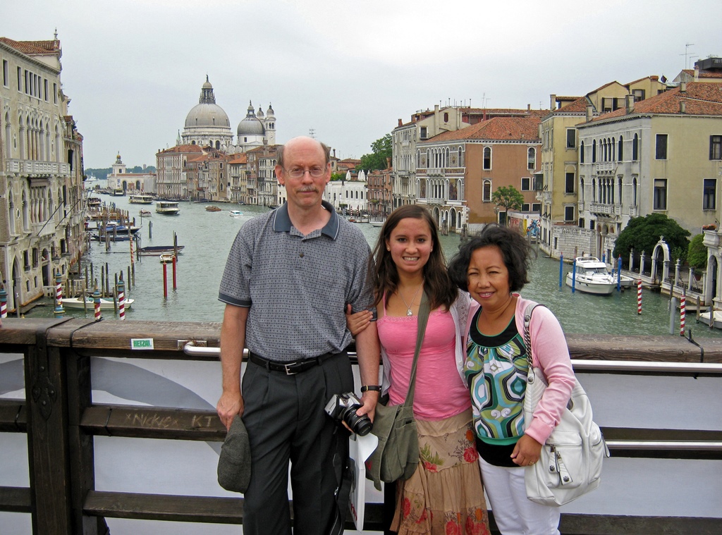 On the Accademia Bridge