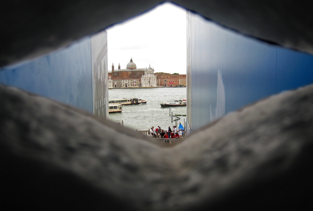 San Giorgio Maggiore from Bridge of Sighs