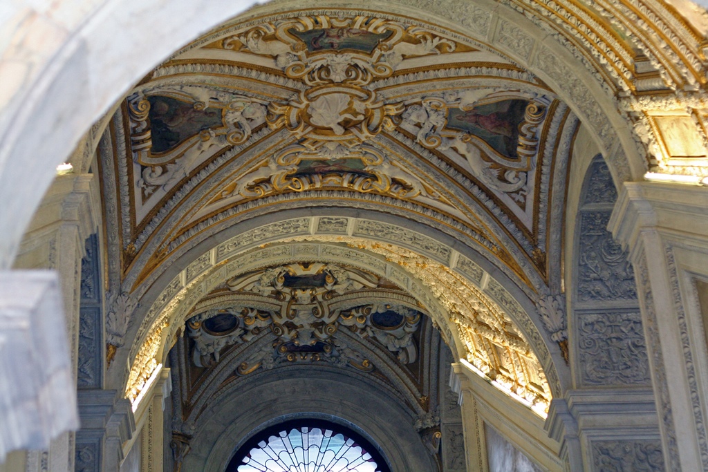 Ceiling Above Stairs