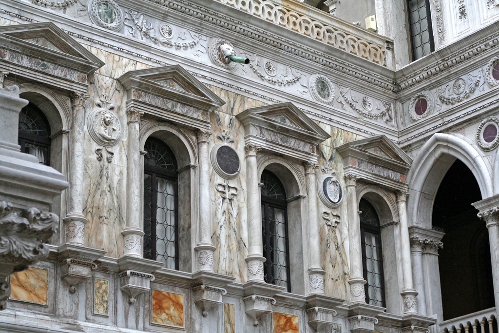 Windows in Courtyard