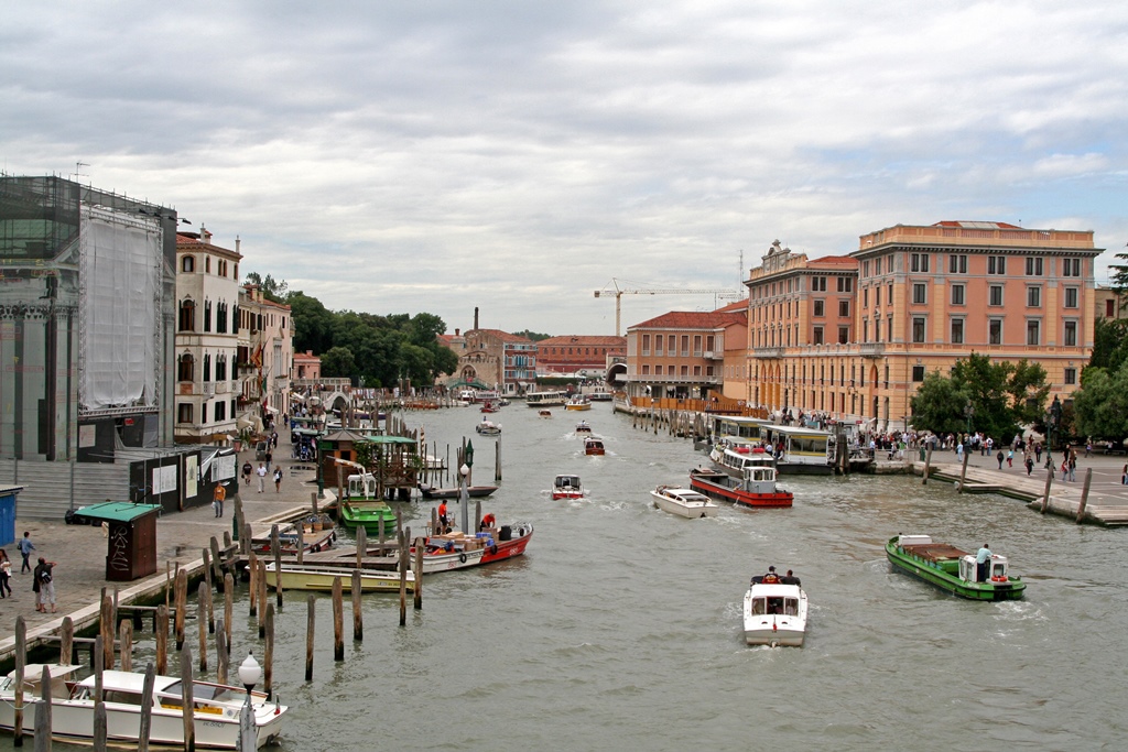 Canal in Front of Station