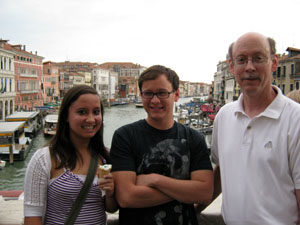 On the Rialto Bridge