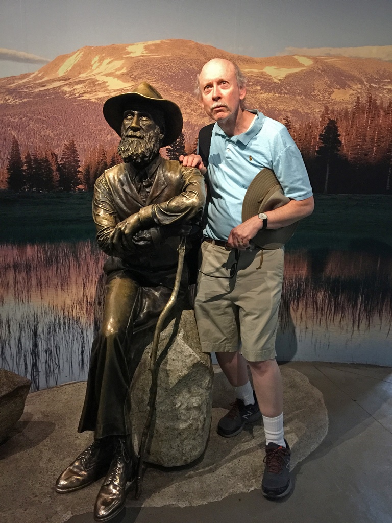 Bob and John Muir, Gazing at … Something