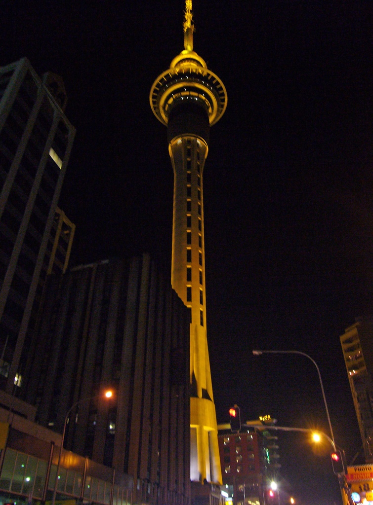 Sky Tower by Night