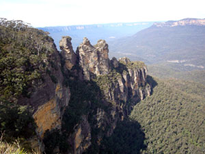 The Three Sisters from Echo Point