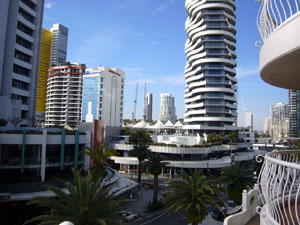 Broadbeach Buildings from Condo