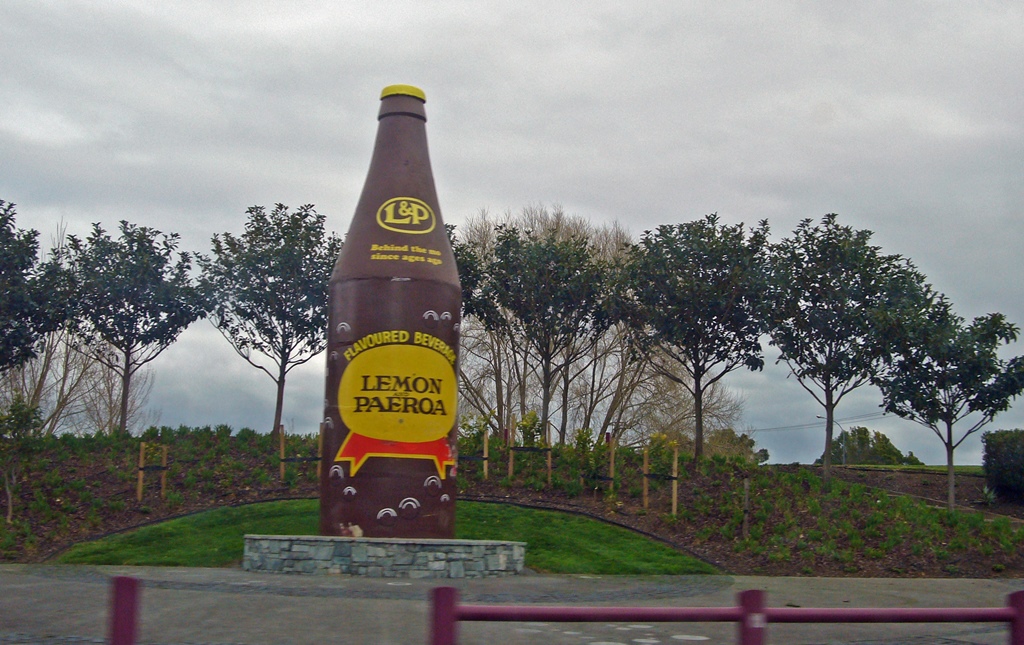 Giant L&P Bottle