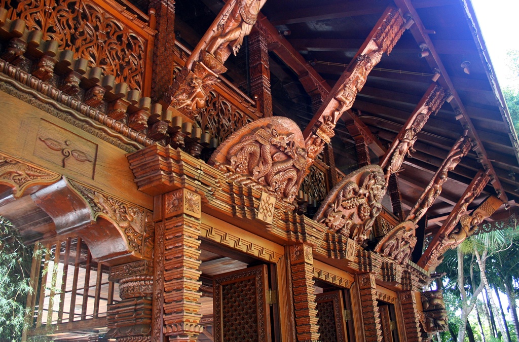 Detail, Peace Pagoda