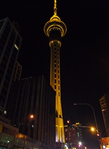 Sky Tower by Night